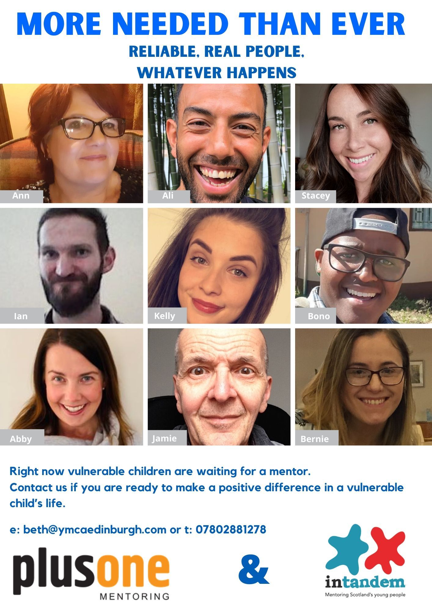 MEMBER NEWS: YMCA Edinburgh are looking for Mentors! 