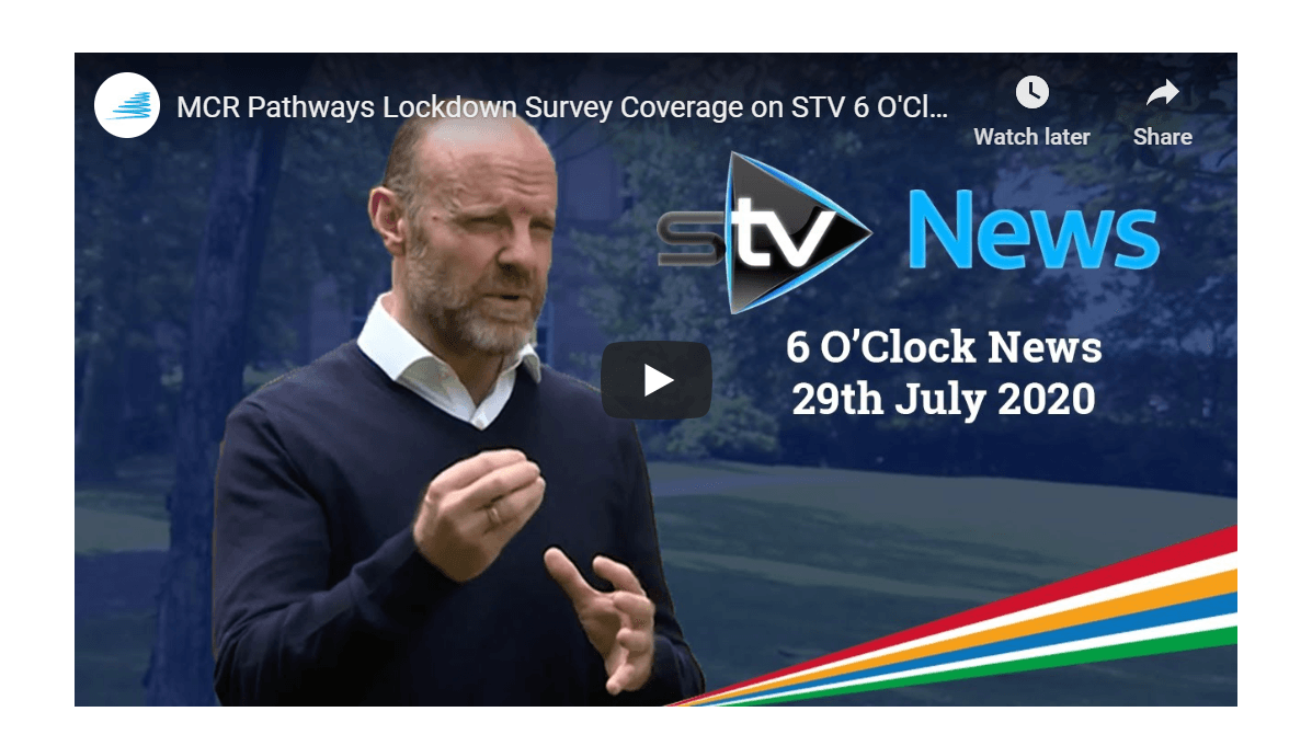 MEMBER NEWS: MCR Pathways lockdown impact survey on 6 o'clock news 