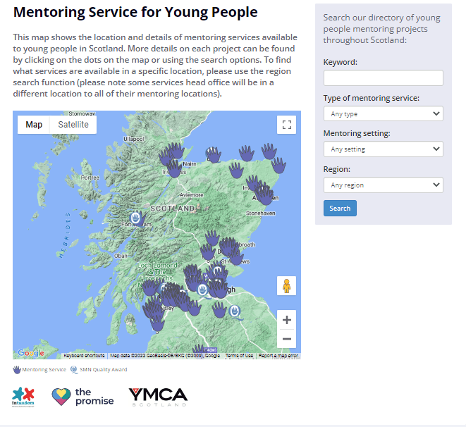 NEWS: SMN Launches Our Map of Mentoring Services for Care Experienced Children and Young People