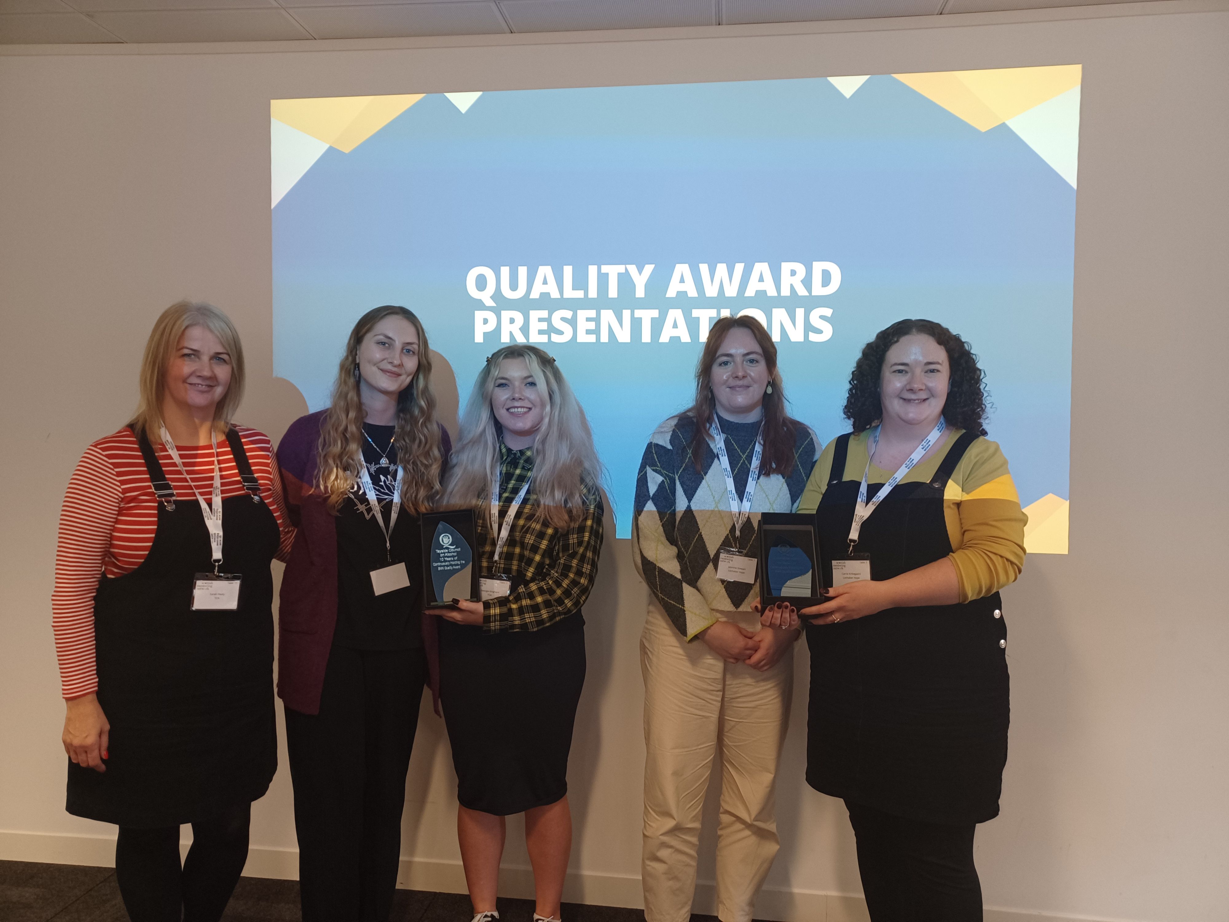 SMN NEWS: Special Awards presented to Lochaber Hope and Tayside Council on Alcohol! 