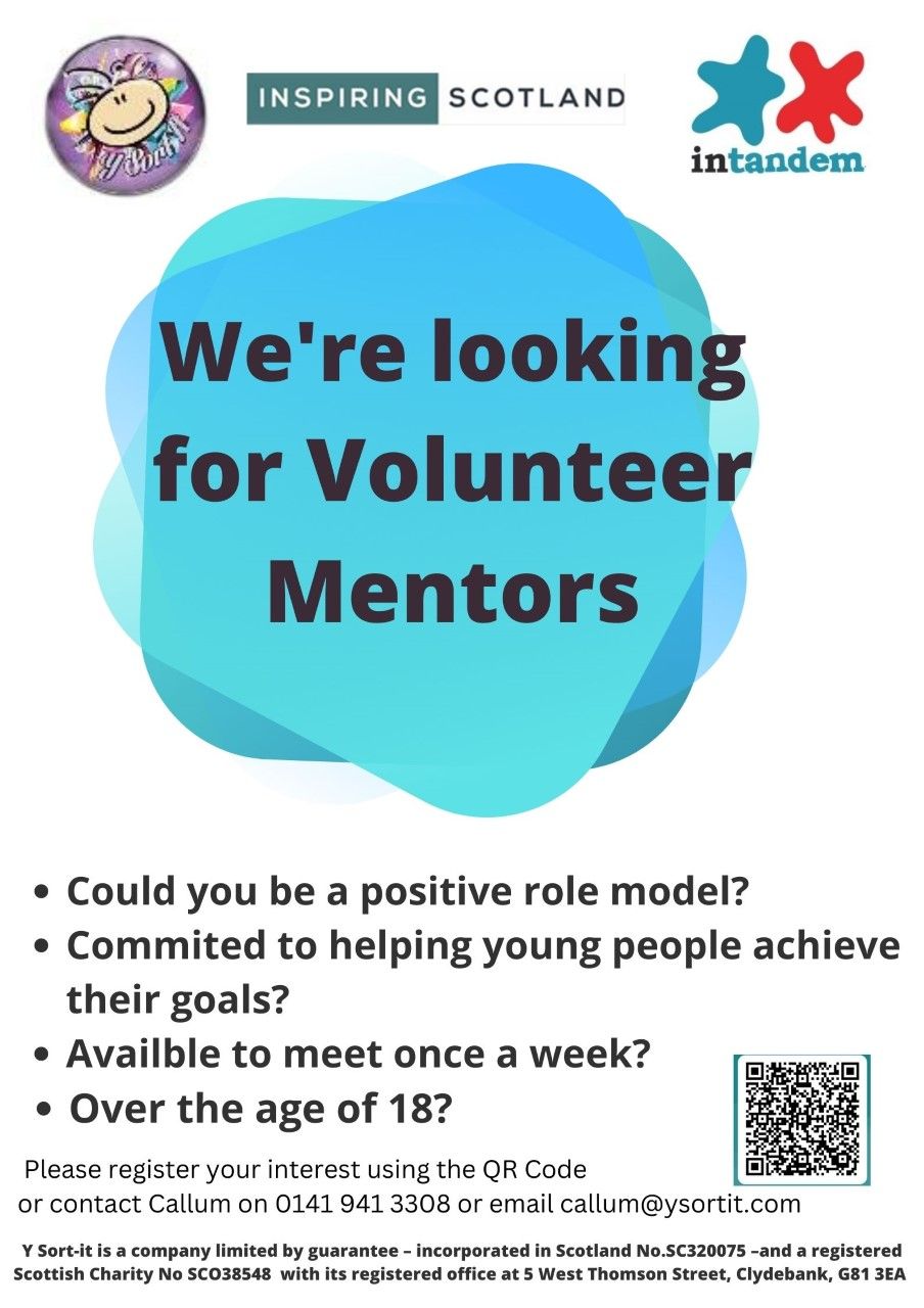MEMBER NEWS: Y Sort It are recruiting for Mentors! 