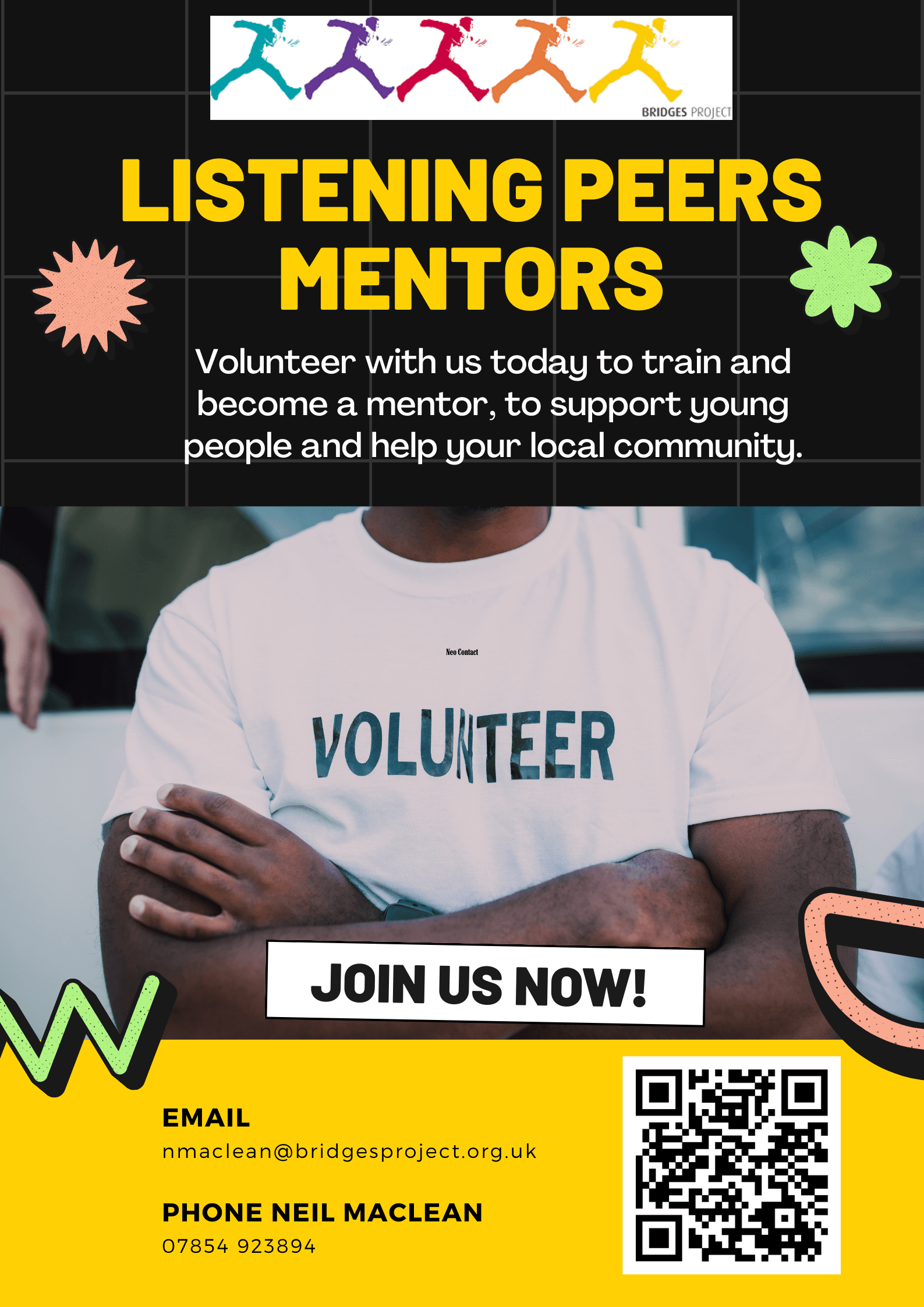 MEMBER NEWS: The Bridges Project are Recruiting for Mentors 