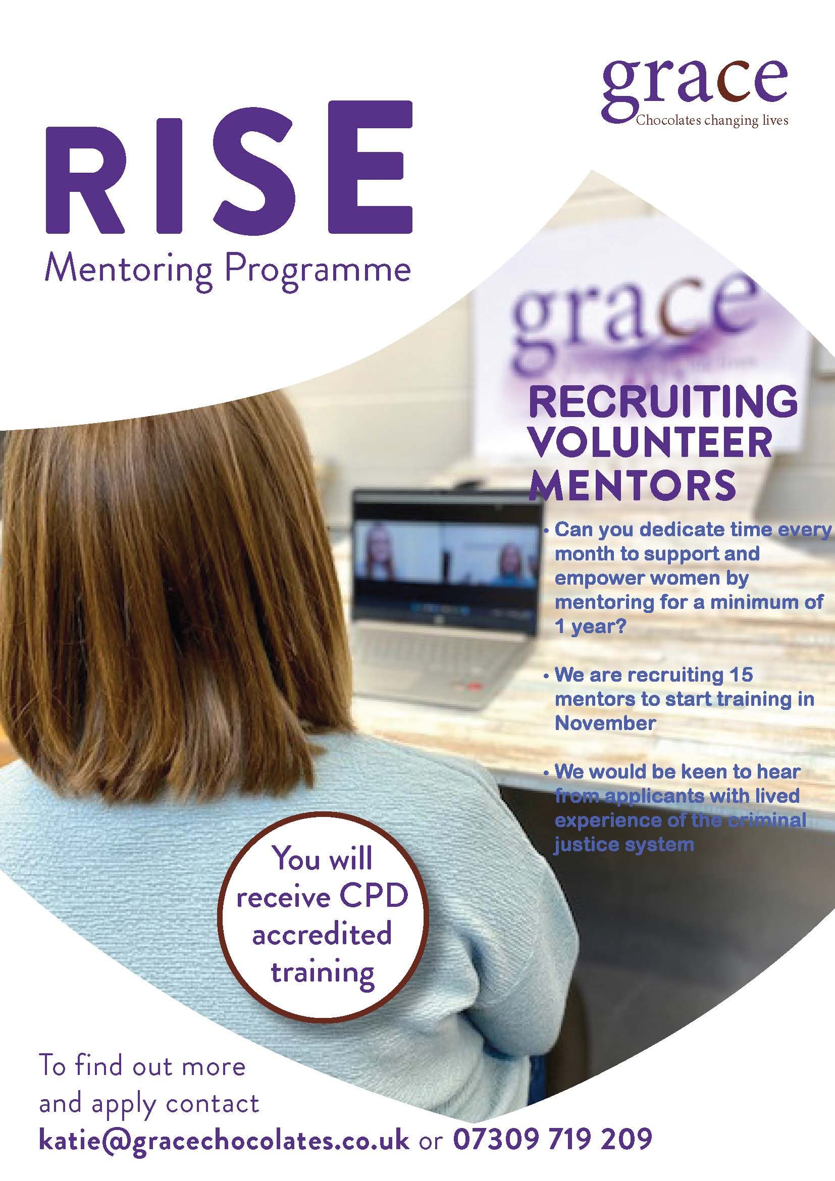 MEMBER NEWS: Grace Chocolates are Recruiting for Mentors!